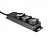 Adam Hall Accessories 8747 IP 3 - 3-gniazdkowa listwa zasilająca, stopień ochrony IP44 - 2
