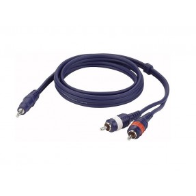 DAP AUDIO FL303 - Kabel M JACK - 2 x RCA 3m
