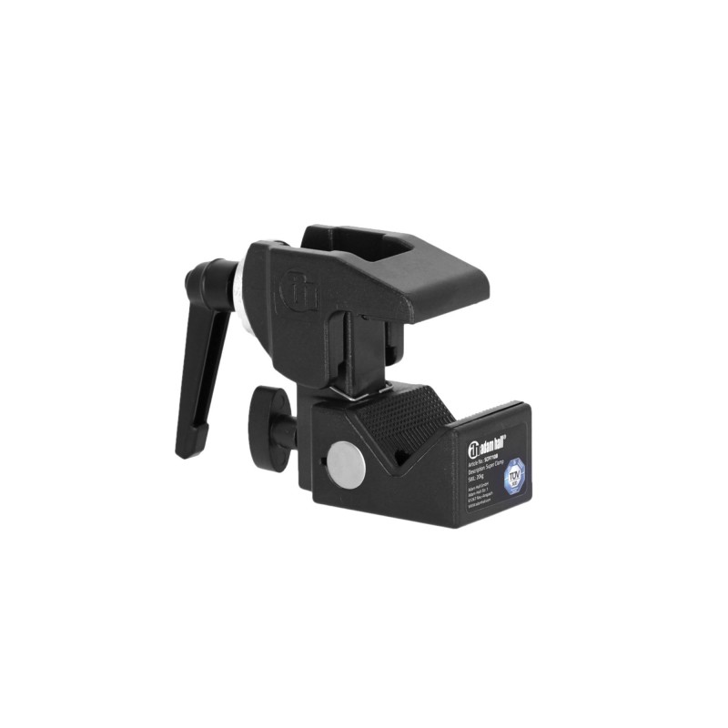 Adam Hall Accessories SUPER CLAMP - Hak uniwersalny z gałką, czarny - 8