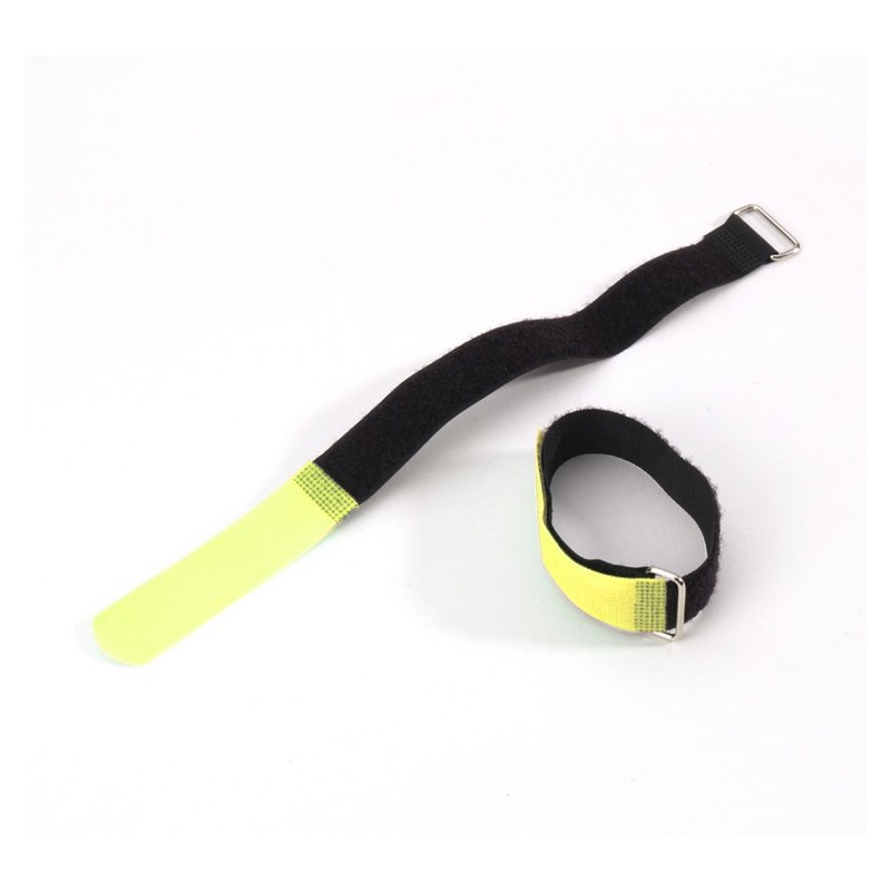 Adam Hall Accessories VR 5080 YEL - Opaska kablowa na rzepy, 800 x 50 mm, żółta - 1