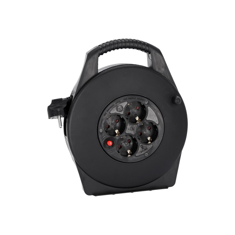 Adam Hall Cables 3 STAR CD 10 PWR - Kabel zasilający bębnowy 4-krotny Schuko, 10m - 2