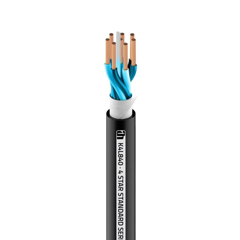 Adam Hall Cables 4 STAR L 840 - Kable głośnikowe 8 x 4.0 mm?, 100 m - 1