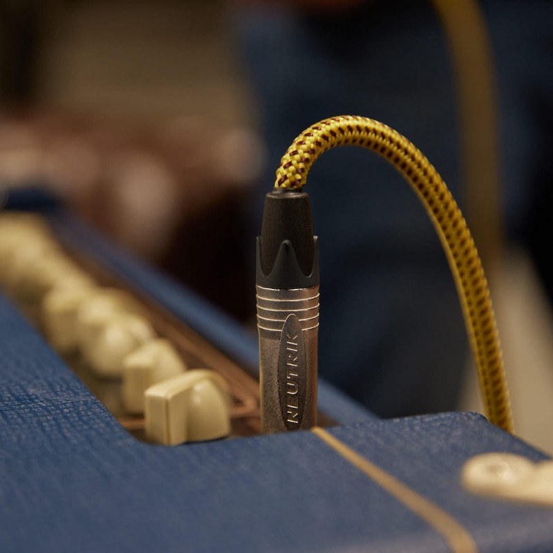 Adam Hall Cables 5 STAR IRP 0450 VINTAGE - Kabel instrumentalny NEUTRIK® 6,3 mm jack kątowy do 6,3 mm jack 4,5 m - 2