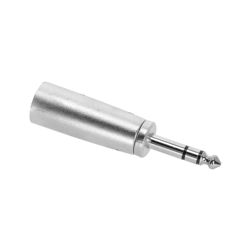 Adam Hall Connectors 4 STAR A JM3 XM3 - Adapter 6,3 mm jack stereo na XLR męski - 6