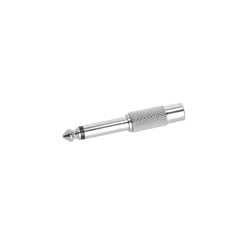 Adam Hall Connectors 4 STAR A RF2 JM2 - Adapter cinch żeński do jack 6,3 mm mono męski - 2