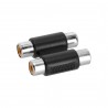 Adam Hall Connectors 4 STAR AT RF2 RF2 - Twin-Adapter 2 x RCA żeński auf 2 x RCA żeński - 2