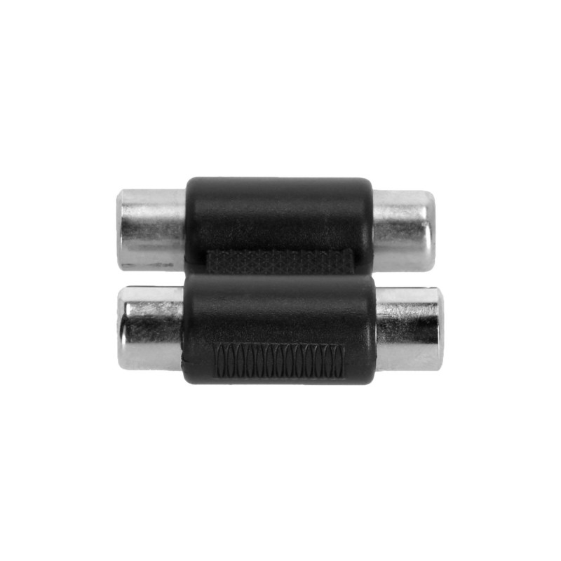 Adam Hall Connectors 4 STAR AT RF2 RF2 - Twin-Adapter 2 x RCA żeński auf 2 x RCA żeński - 3