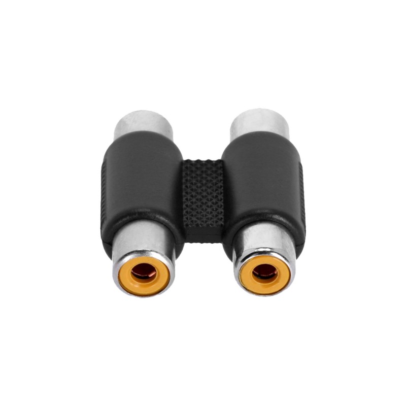 Adam Hall Connectors 4 STAR AT RF2 RF2 - Twin-Adapter 2 x RCA żeński auf 2 x RCA żeński - 6