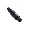 Adam Hall Connectors 4 STAR A XF3 SF4 - Adapter złącza głośnikowego XLR żeńskiego na 4-pinowe - 4