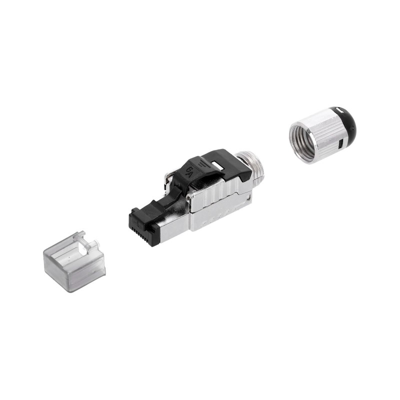 Adam Hall Connectors 4 STAR C CAT6 - RJ45 Conector Cat.6a - 4