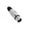 Adam Hall Connectors 4 STAR C XF3 - Złącze XLR 3-biegunowe żeńskie - 7