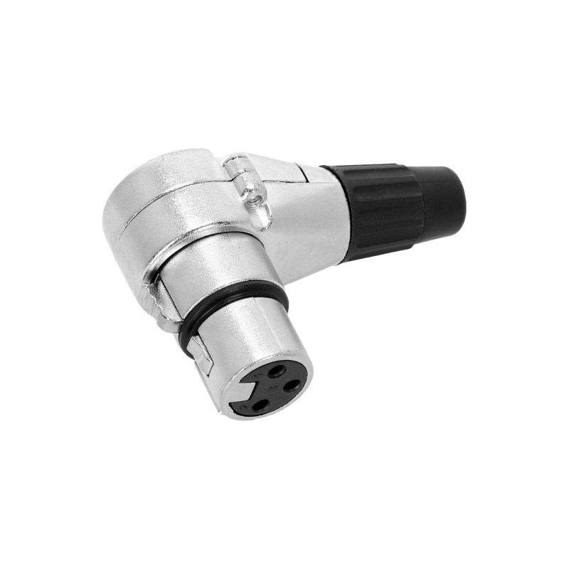 Adam Hall Connectors 4 STAR C XF3 A - Złącze XLR 3-biegunowe żeńskie kątowe - 2