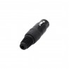 Adam Hall Connectors 4 STAR C XF5 BLK - Złącze XLR 5-pinowe żeńskie - 6