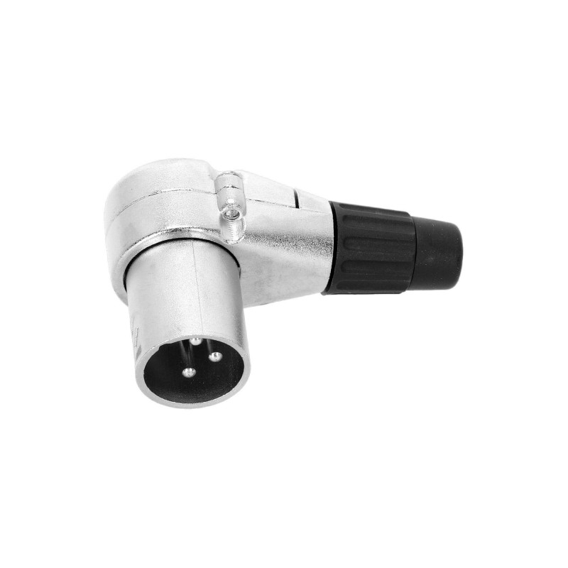 Adam Hall Connectors 4 STAR C XM3 A - Złącze XLR 3-biegunowe męskie kątowe - 3