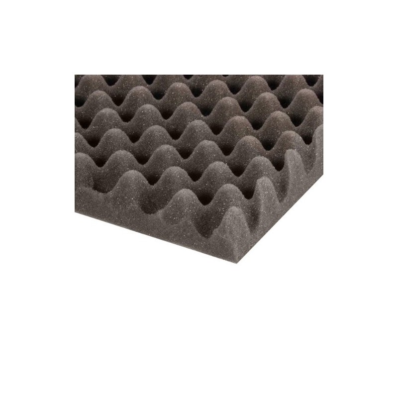 Adam Hall Hardware 019430 - Pianka falowana, szara, 30 mm - 1