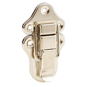 Adam Hall Hardware 1607 - Zamek przykręcany, średni, niklowany - 1