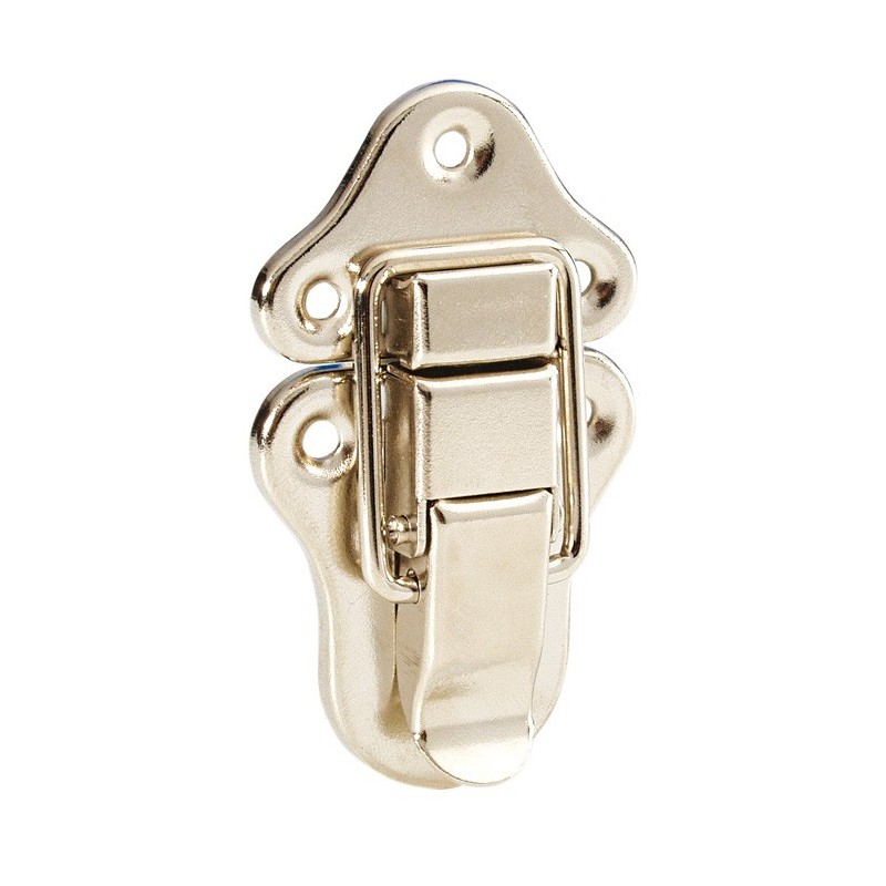 Adam Hall Hardware 1607 - Zamek przykręcany, średni, niklowany - 1