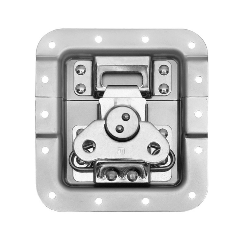 Adam Hall Hardware 172531 - Zamek motylkowy, krótki, zagięty, głębokość: 14 mm - 1