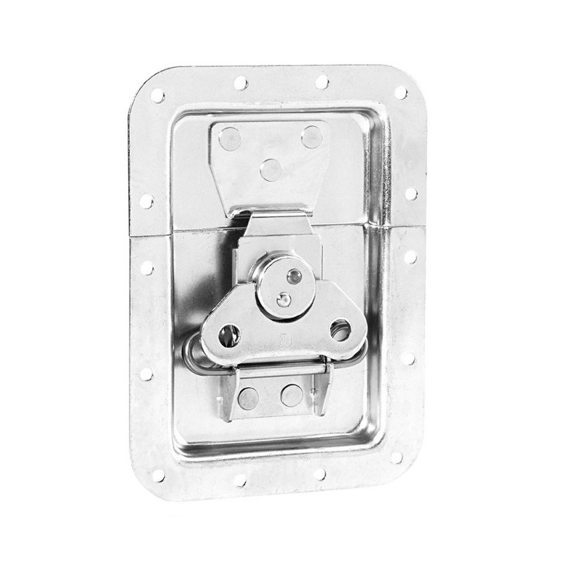 Adam Hall Hardware 17254 S - Zamek motylkowy, duży, sprężynowy, niezagięty, głębokość: 10 mm - 1