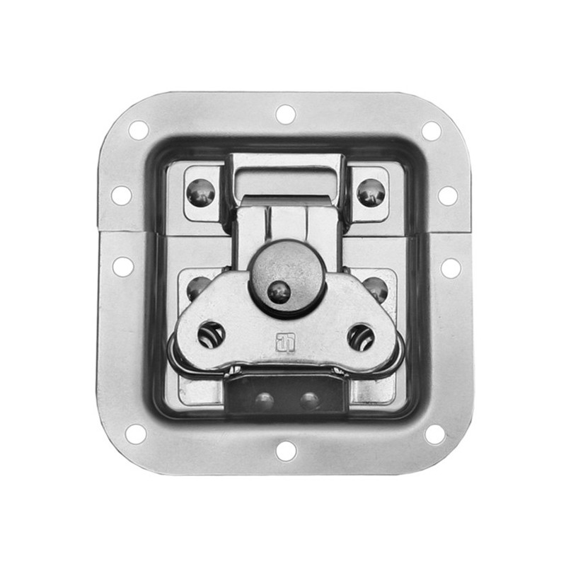 Adam Hall Hardware 17281 - Zamek motylkowy, średni, niezagięty, głębokość: 12 mm - 1