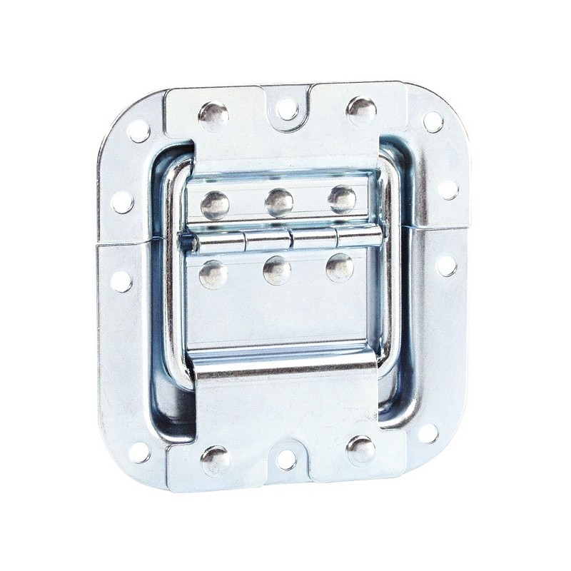 Adam Hall Hardware 27095 - Ogranicznik pokrywy ze zintegrowanym zawiasem w obudowie montażowej - 1