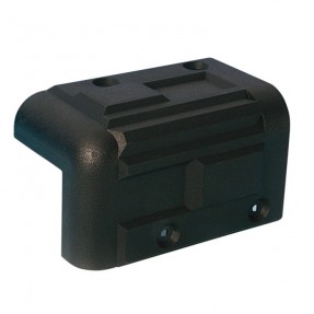 Adam Hall Hardware 4071 - Profil kątowy do głośników, tworzywo sztuczne, możliwość ułożenia w stos, czarny - 1