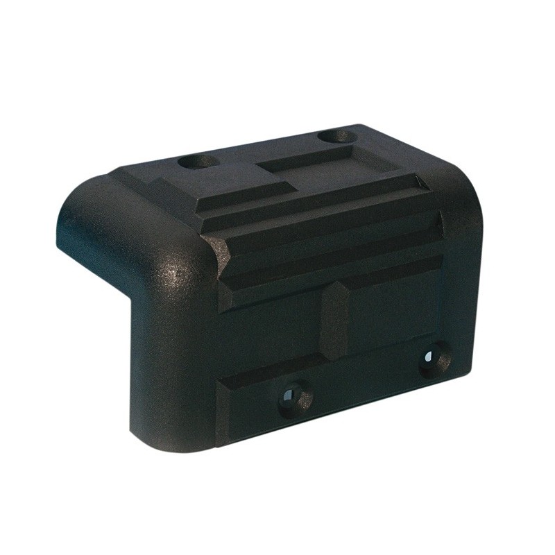 Adam Hall Hardware 4071 - Profil kątowy do głośników, tworzywo sztuczne, możliwość ułożenia w stos, czarny - 1