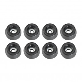 Adam Hall Hardware 4903 M8 AH - Komplet ośmiu nóżek gumowych, 20 x 9 mm, w woreczku - 1