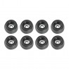 Adam Hall Hardware 4903 M8 AH - Komplet ośmiu nóżek gumowych, 20 x 9 mm, w woreczku - 1