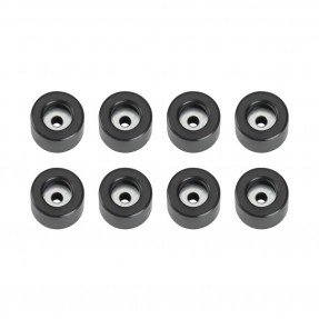 Adam Hall Hardware 4904 M8 AH - Komplet ośmiu nóżek gumowych, 25 x 15 mm, w woreczku - 1