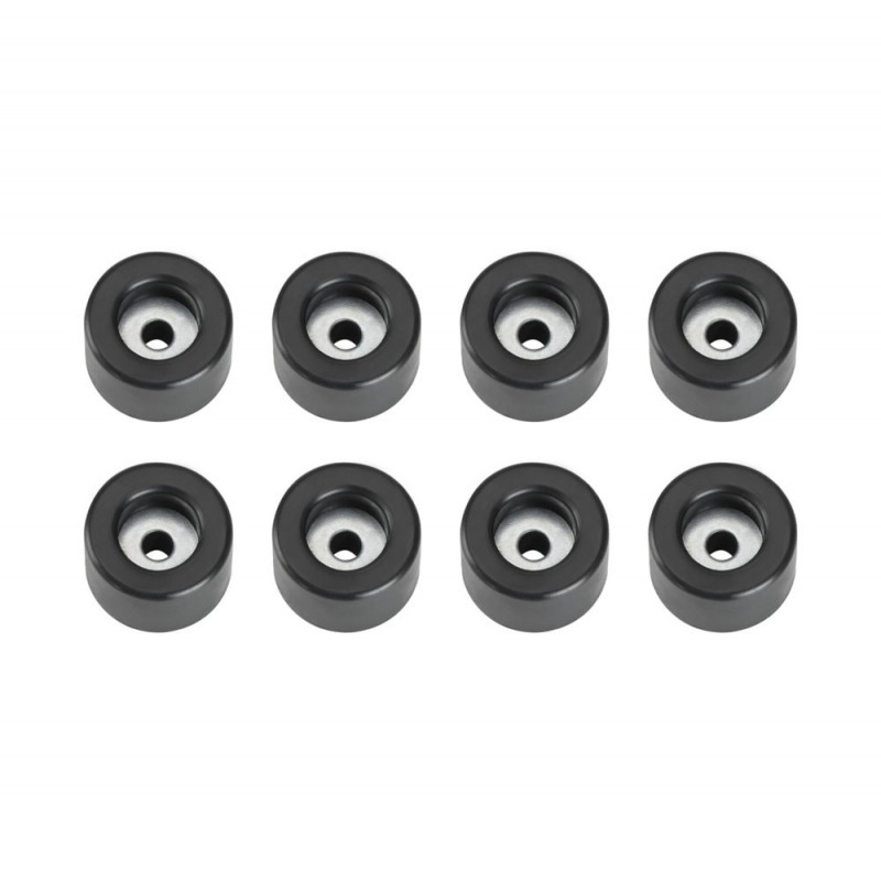 Adam Hall Hardware 4904 M8 AH - Komplet ośmiu nóżek gumowych, 25 x 15 mm, w woreczku - 1