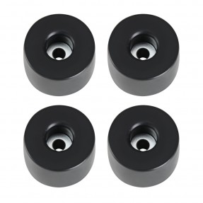 Adam Hall Hardware 4911 M4 AH - Komplet czterech nóżek gumowych, 38 x 25 mm, w woreczku - 1