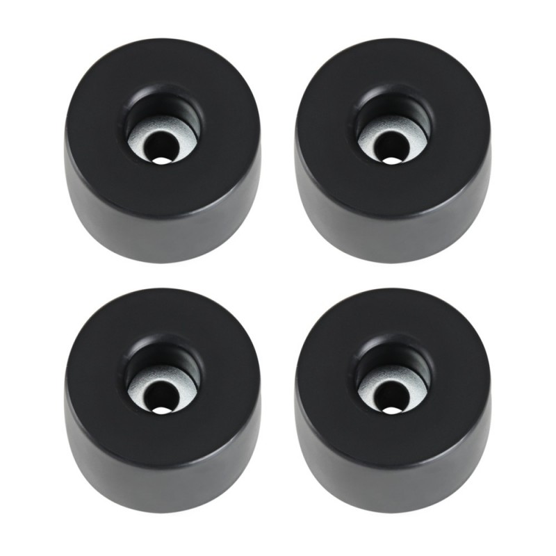 Adam Hall Hardware 4911 M4 AH - Komplet czterech nóżek gumowych, 38 x 25 mm, w woreczku - 1