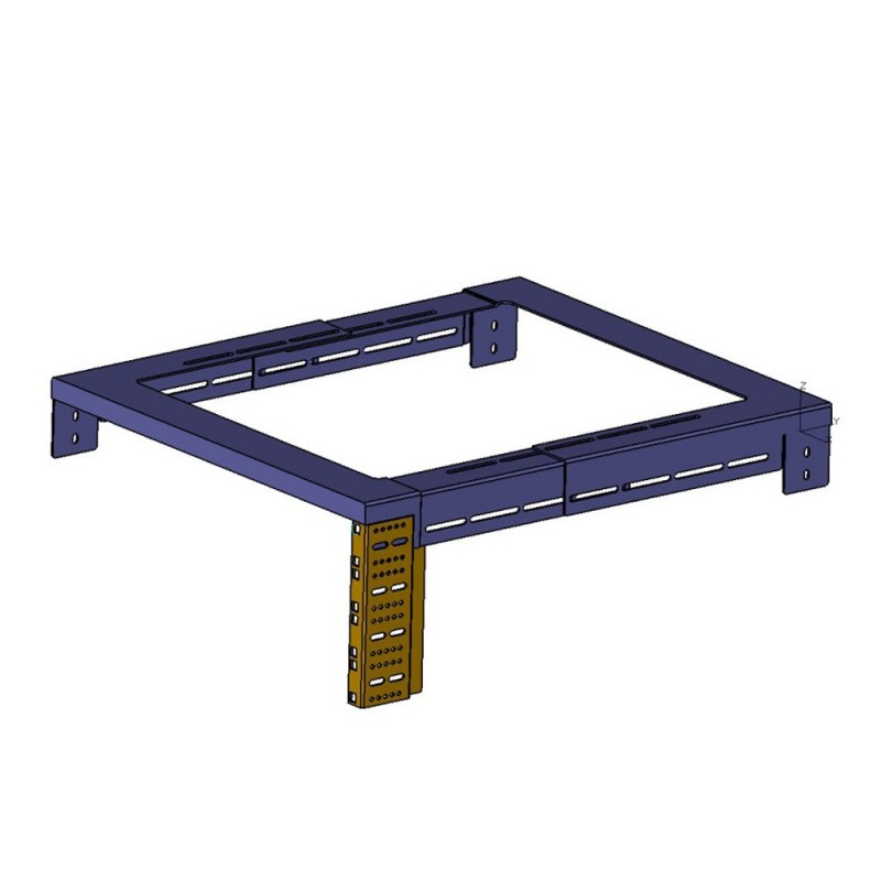 Adam Hall Hardware 87700 - Rama przeciwwstrząsowa Shock Mount 19" - 2