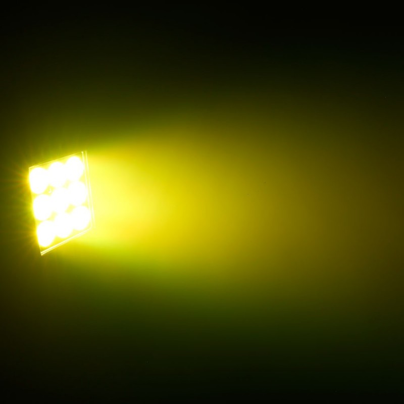 Cameo FLOOD 600 IP65 - Płaska lampa PAR do użytku zewnętrznego z 9 x 12 W RGBWA + UV LED 6 w 1 - 11