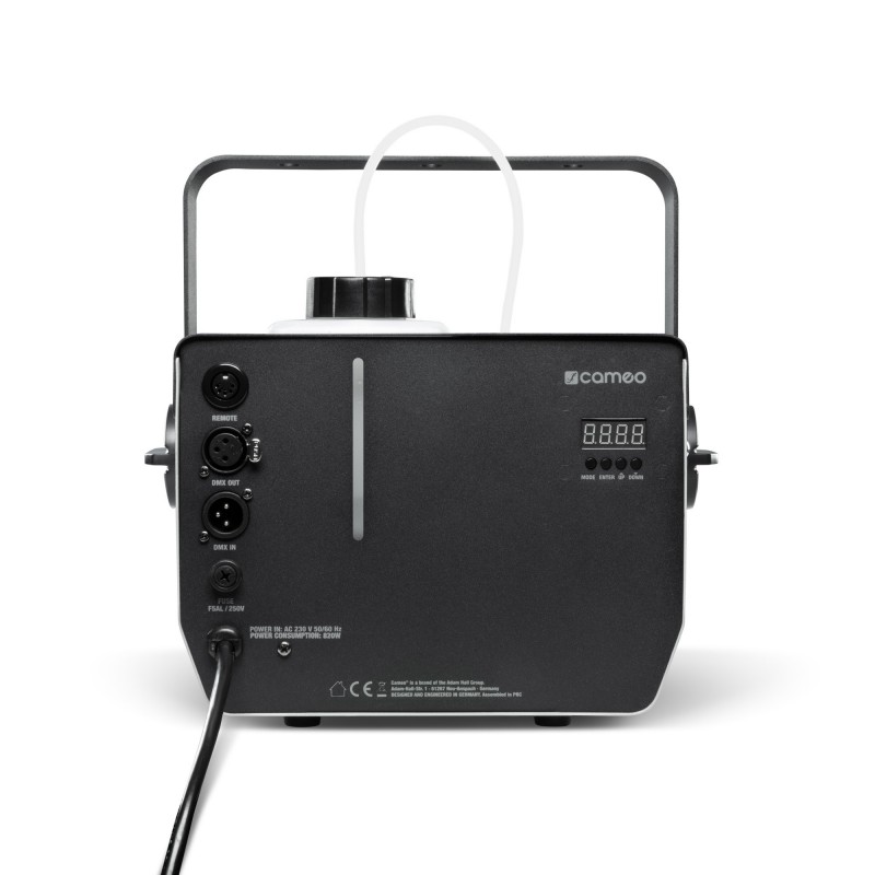 Cameo PHANTOM H2 - Kompaktowa wytwornica mgły z dwukolorowym podświetleniem zbiornika i wskaźnikiem poziomu napełnienia - 4