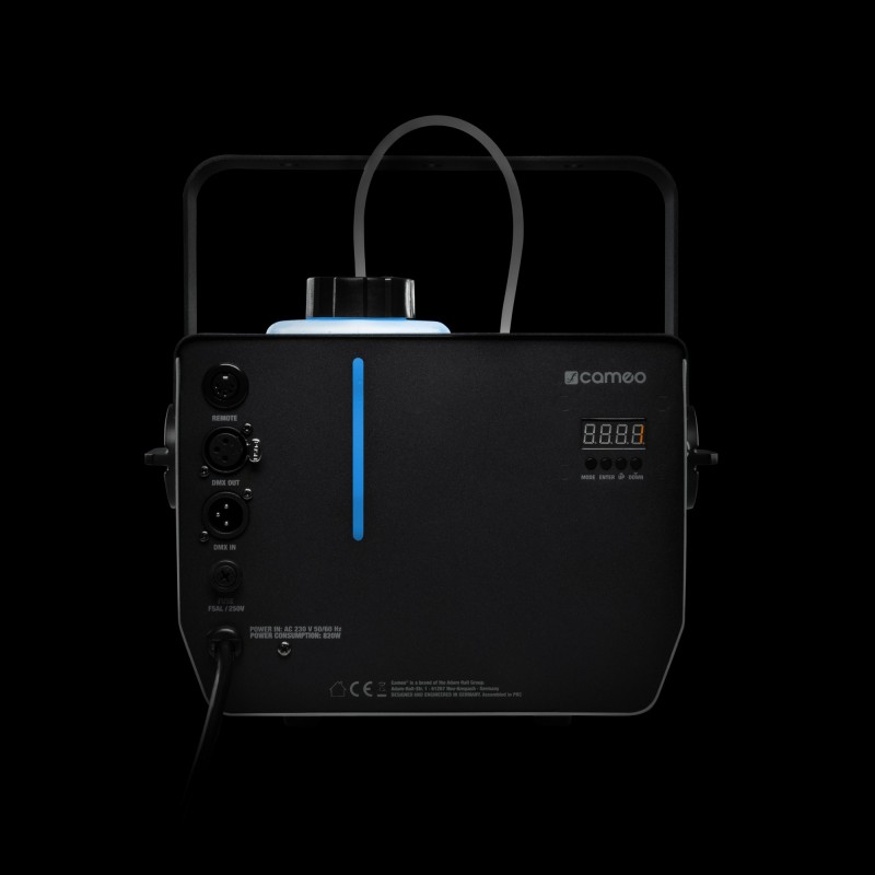 Cameo PHANTOM H2 - Kompaktowa wytwornica mgły z dwukolorowym podświetleniem zbiornika i wskaźnikiem poziomu napełnienia - 8