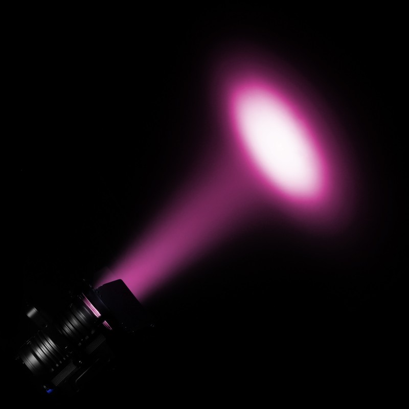 Cameo TS 200 FC - Punkt kinowy z soczewką Fresnela i 200 W diodą LED 6 w 1 w czarnej obudowie - 7