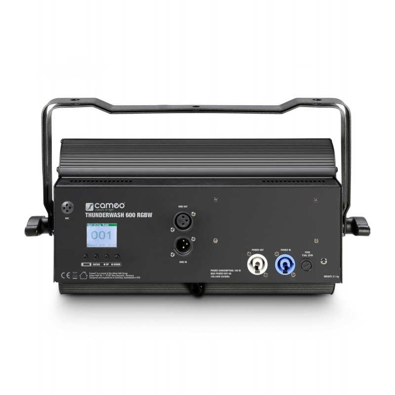 Cameo THUNDER® WASH 600 RGBW - 3 w 1 Strobe, Blinder i Wash Light - 4