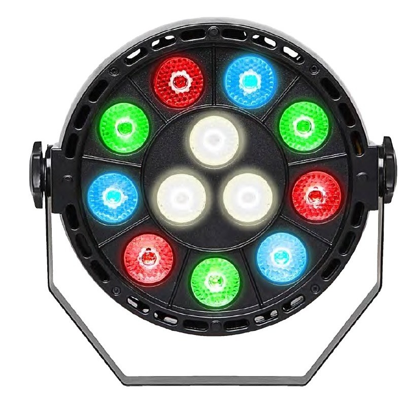 FRACTAL LED PAR 12 x 3W - Par LED