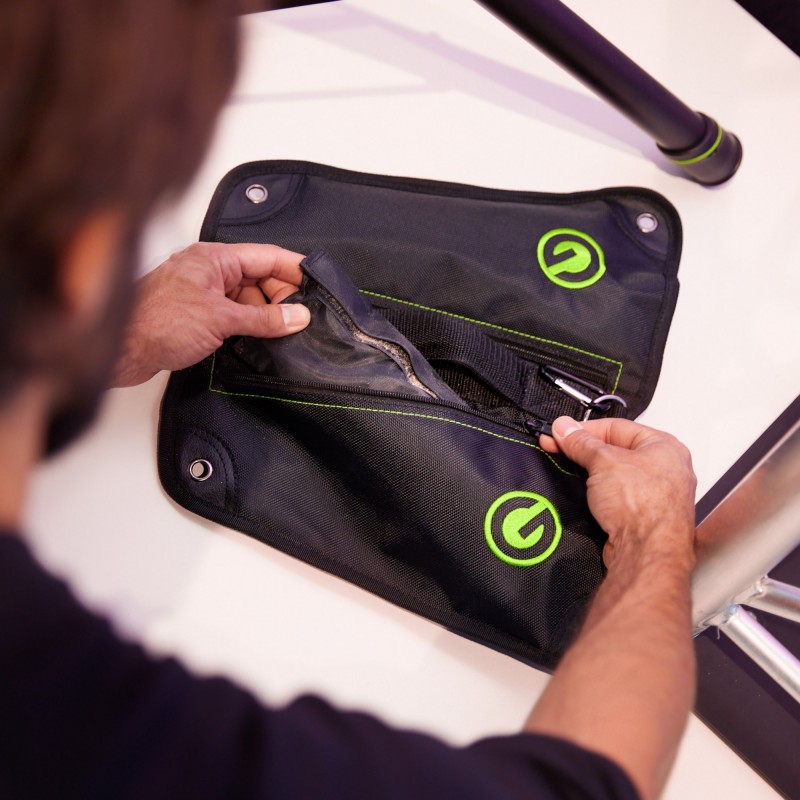 Gravity BG SB S1 - Worek balastowy do napełniania, mały, z systemem mocowania do statywów - 8