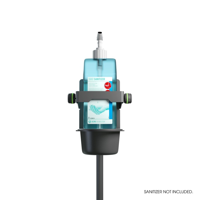 Gravity MS 23 DIS 01 B - Stojak do dezynfekcji o regulowanej wysokości z uniwersalnym uchwytem Czarny - 6