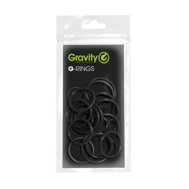 Gravity RP 5555 BLK 1 - Uniwersalny zestaw pierścieni Gravity, czarny - 2