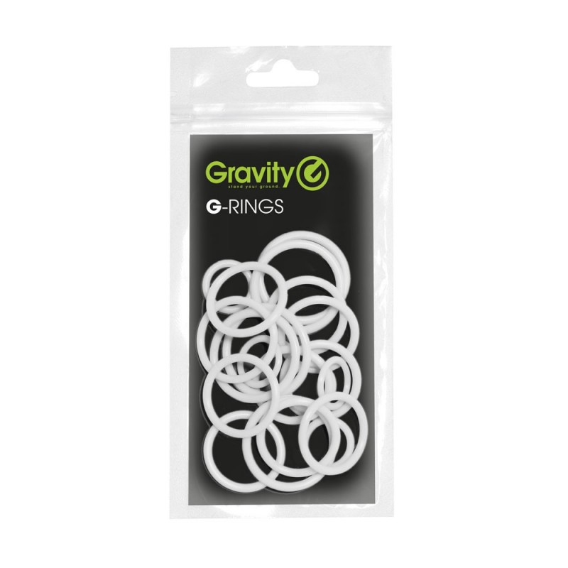 Gravity RP 5555 WHT 1 - Uniwersalny zestaw pierścieni Gravity, biały - 2