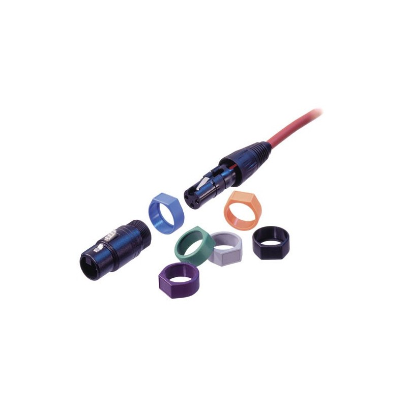 Neutrik XCR-5 - Pierścień do kodowania kolorem, zielony - 1