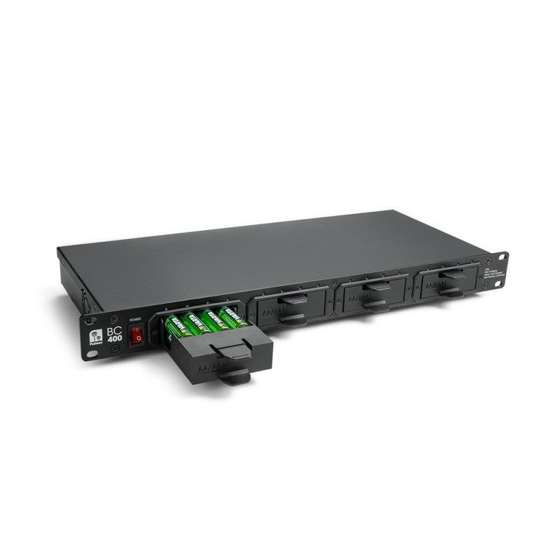 Palmer BC400 AAA V1 - Profesjonalna ładowarka 19" z 16 bateriami Varta AAA - 6