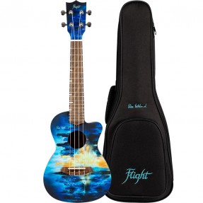 FLIGHT AUC30-CITY Elise Ecklund Signature - ukulele koncertowe - 1