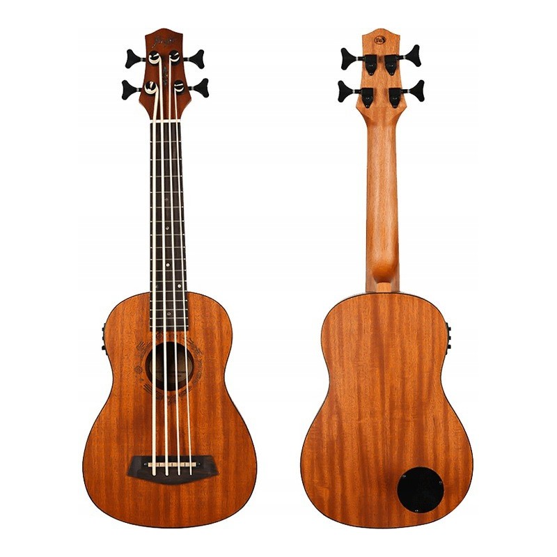 Flight DUBS MAH/MAH BASS - ukulele basowe elektro-akustyczne z pokrowcem - 2