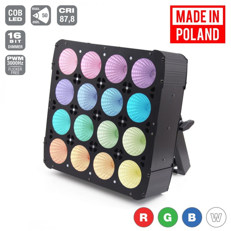 Flash BLINDER LED 16X30W 4in1 COB 16 SEKCJI Mk2 [RGBW] / [4xWhite] - 1