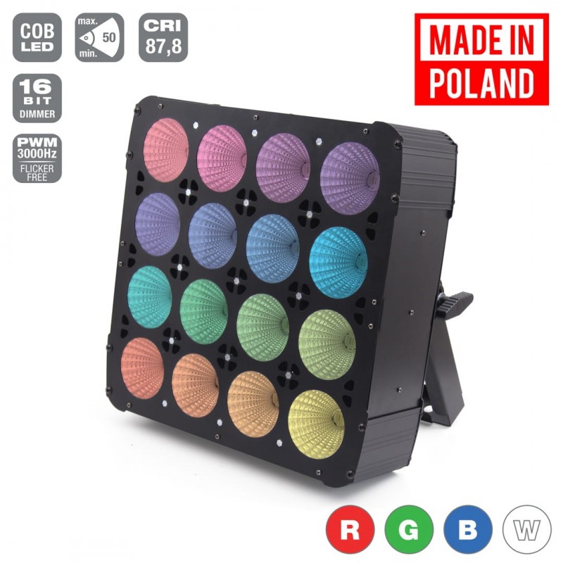 Flash BLINDER LED 16X30W 4in1 COB 16 SEKCJI Mk2 [RGBW] / [4xWhite] - 2